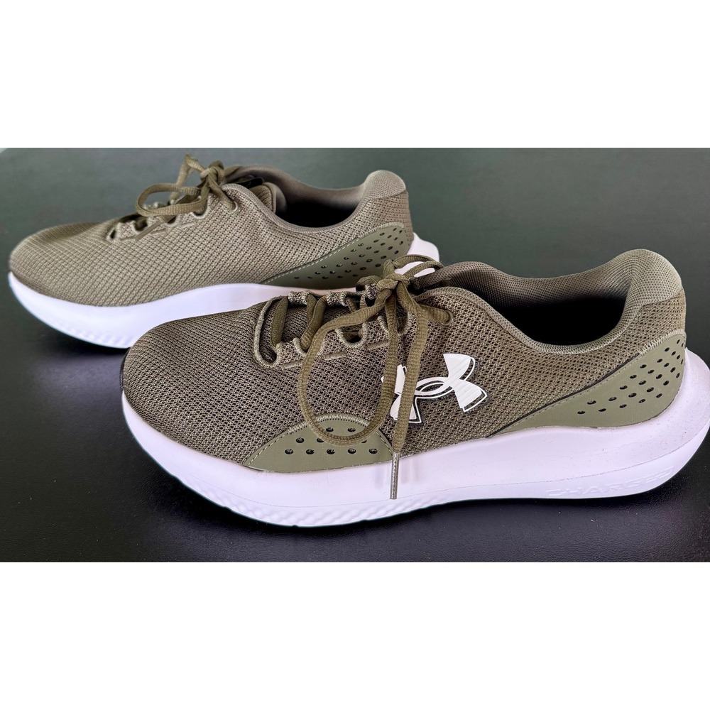 Under Armour Charged Pursuit 3 Mens Running Shoes Olive Green 3028249-300 Size 9